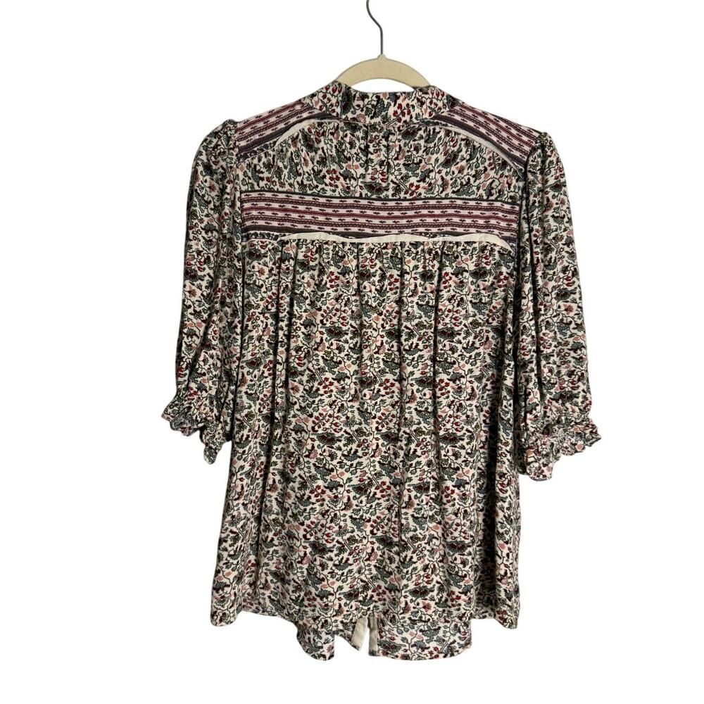 Ba&shβMel Button Down Shirt Top Women's Sz. S - Picture 8 of 9